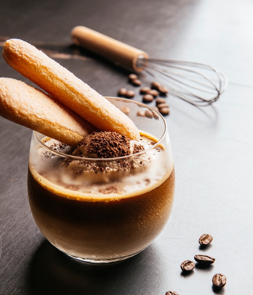 Affogato with homemade coffee ice cream | Stollar